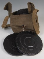 Lot 430 - Three Russian DP heavy machine gun drum...