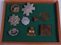Lot 438 - A large collection of assorted military cap...
