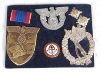 Lot 480 - A German Infantry Assault badge, together with...