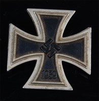 Lot 367 - A WW II German Iron Cross 1st class.