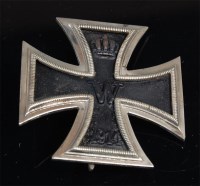 Lot 382 - A WW I German Iron Cross 1st class.