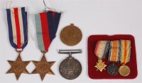 Lot 441 - A WW I British war medal, naming 111144 GNR. A....