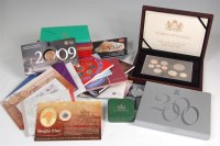 Lot 240 - Mixed lot of coin sets, to include; 2015 cased...