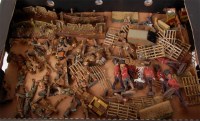 Lot 1326 - Collection of mixed Elastolin, Lineol,...
