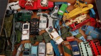 Lot 1942 - 35+ Mixed Play worn Dinky, Spot On, Britains...