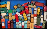 Lot 1943 - 40+ loose play worn and repainted Dinky Toys,...