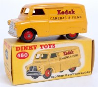 Lot 1955 - Dinky Toys, 480, Bedford 'Kodak' delivery van,...