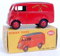 Lot 1956 - Dinky Toys, 260, Royal Mail van, red body with...