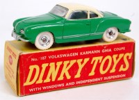 Lot 1958 - Dinky Toys, 187 Volkswagen Karmann Ghia Coupe,...