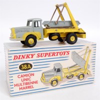 Lot 1972 - French Dinky Toys, 38A Camion Unic Multibenne...