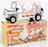 Lot 1976 - Dinky Toys, 106, The Prisoner Mini Moke, white...