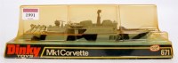 Lot 1991 - Dinky Toys, No.671 MK1 Corvette, grey and...