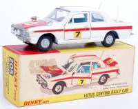 Lot 1999 - Dinky Toys No.205 Lotus Cortina Rally Car,...