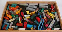 Lot 2302 - Tray of mixed playworn Matchbox 1-75 series,...