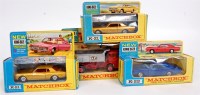 Lot 2307 - Matchbox King Size Boxed Diecast Group, 4...