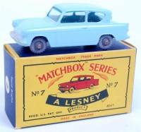 Lot 2326 - Matchbox Regular Wheels No.7B Ford Anglia,...