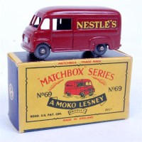 Lot 2327 - Matchbox 1-75 series No.69 Commer van 'Nestles'...