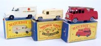 Lot 2331 - Matchbox Regular Wheels Emergency Services...