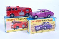 Lot 2334 - Matchbox Superfast Group, 2 Models to include...