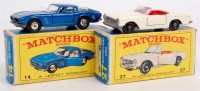 Lot 2352 - Matchbox Regular Wheels Boxed diecast group, 2...