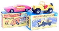Lot 2355 - Matchbox Superfast Boxed diecast group, to...