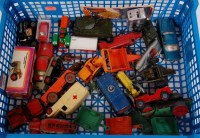 Lot 1949 - Tray of mixed loose and boxed Dinky Toys, Siku,...