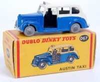 Lot 1964 - Dublo Dinky Toys 067 Austin taxi (NM-BVG)