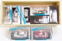 Lot 2601 - 8 boxed 1/43rd scale Minichamps, World Rally...