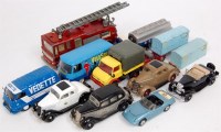 Lot 2608 - 11 mixed diecast vehicles to include Marklin...