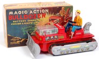 Lot 3155 - TN Toys (Japan), Magic Action Bulldozer, large...