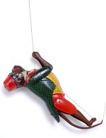 Lot 3194 - Lehmann No.385 "TOM" tinplate Climbing Monkey -...