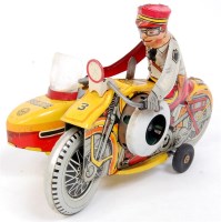Lot 3223 - Marx Toys Tinplate and Clockwork Police...