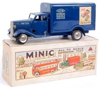 Lot 3264 - Triang Minic LNER Express Parcels Van, dark...