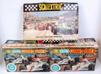 Lot 3273 - Scalextric Boxed Race Set group, to include...