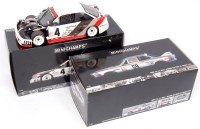 Lot 2627 - Minichamps 1/18th scale diecast group, 2 boxed...