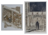 Lot 181 - Valerie Thornton (1931-1991) - Kersey, etching...