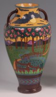 Lot 108 - An early 20th century Shelley painted and...