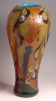 Lot 117 - A contemporary Murano heavy cased glass vase,...