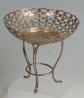 Lot 142 - An Art Nouveau silver pierced bonbon dish, of...