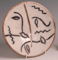 Lot 147 - After Picasso - A Spanish glazed stoneware...