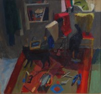 Lot 195 - Mary Mabbutt (b.1951) - Study for Getting Dark,...