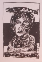 Lot 205 - John Bellany (Scot. b.1942) - The Fishwife,...