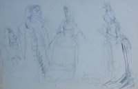 Lot 223 - John Stanton Ward RA (1917-2007) - Dame Edith...