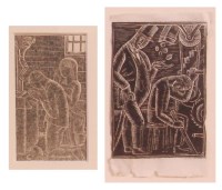Lot 235 - David Jones (1895-1974) - Kneeling at the...