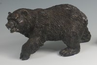 Lot 31 - A contemporary bronzed composition model of a...