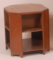 Lot 266 - A 1930s Heal's of London octagonal oak...