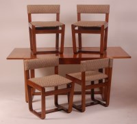 Lot 277 - A 1960s Danish rosewood dining suite,...