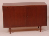 Lot 278 - A Poul Hundevad 1960s Danish rosewood double...