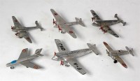 Lot 1931 - French Dinky playworn aircraft group to...
