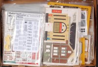 Lot 856 - 31 unmade, many unopened card building kits by...